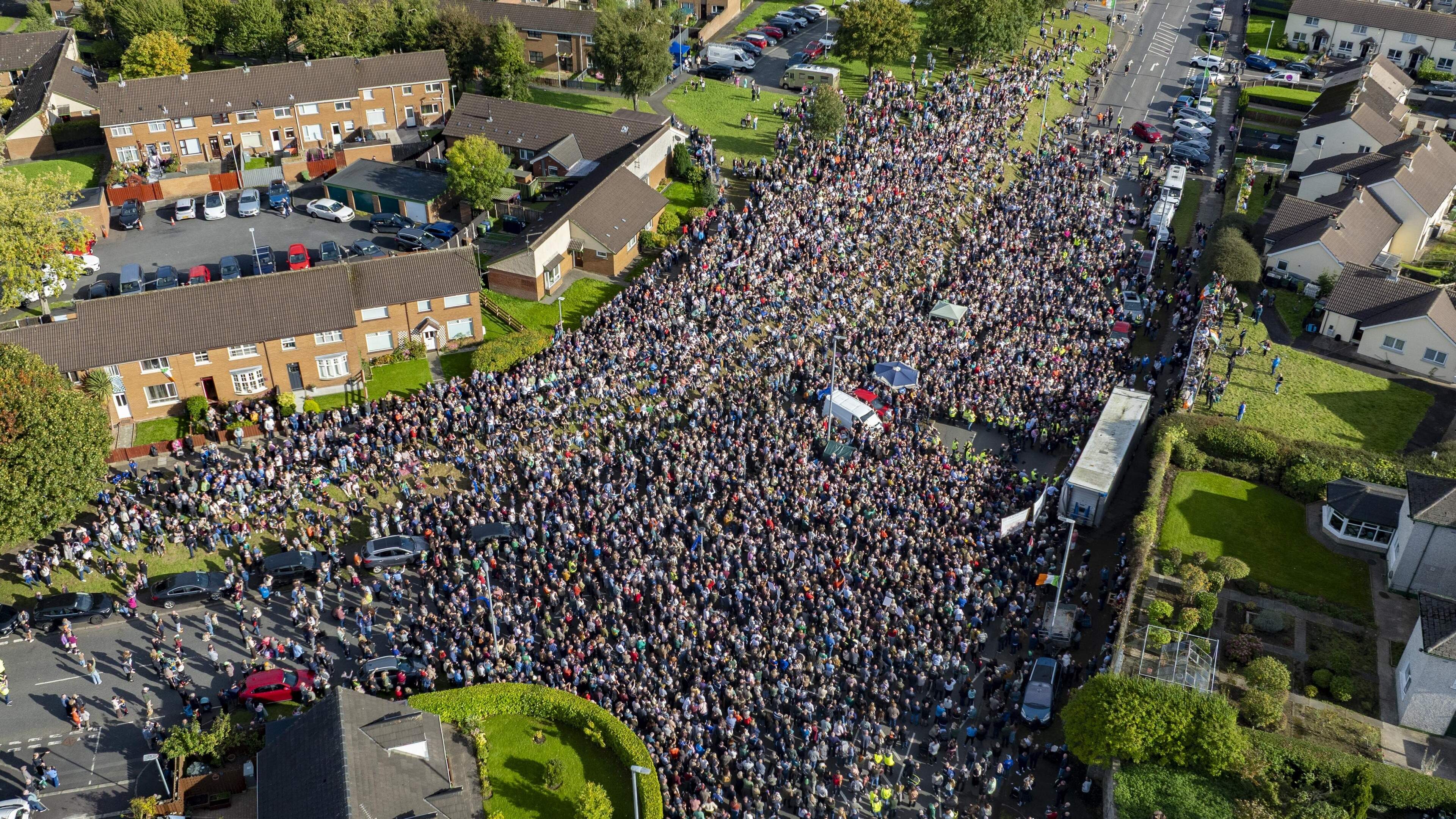Irish opposition parties write to Andy Burnham urging him to intervene in Drumcree parade dispute
